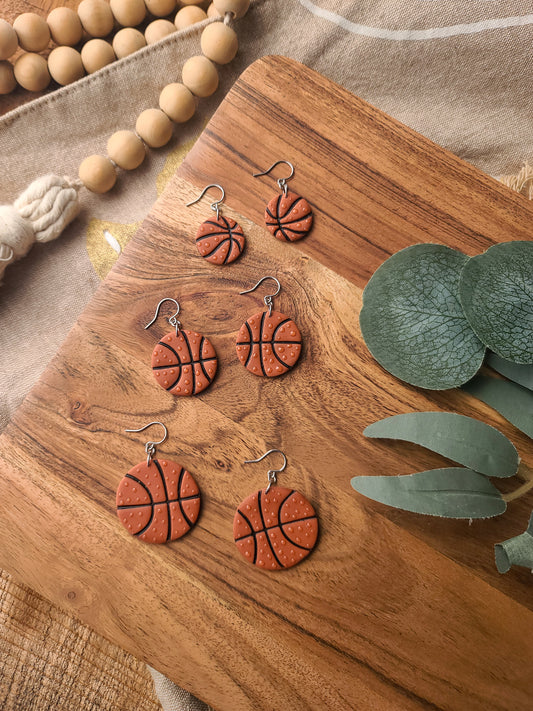 Basketball Earrings