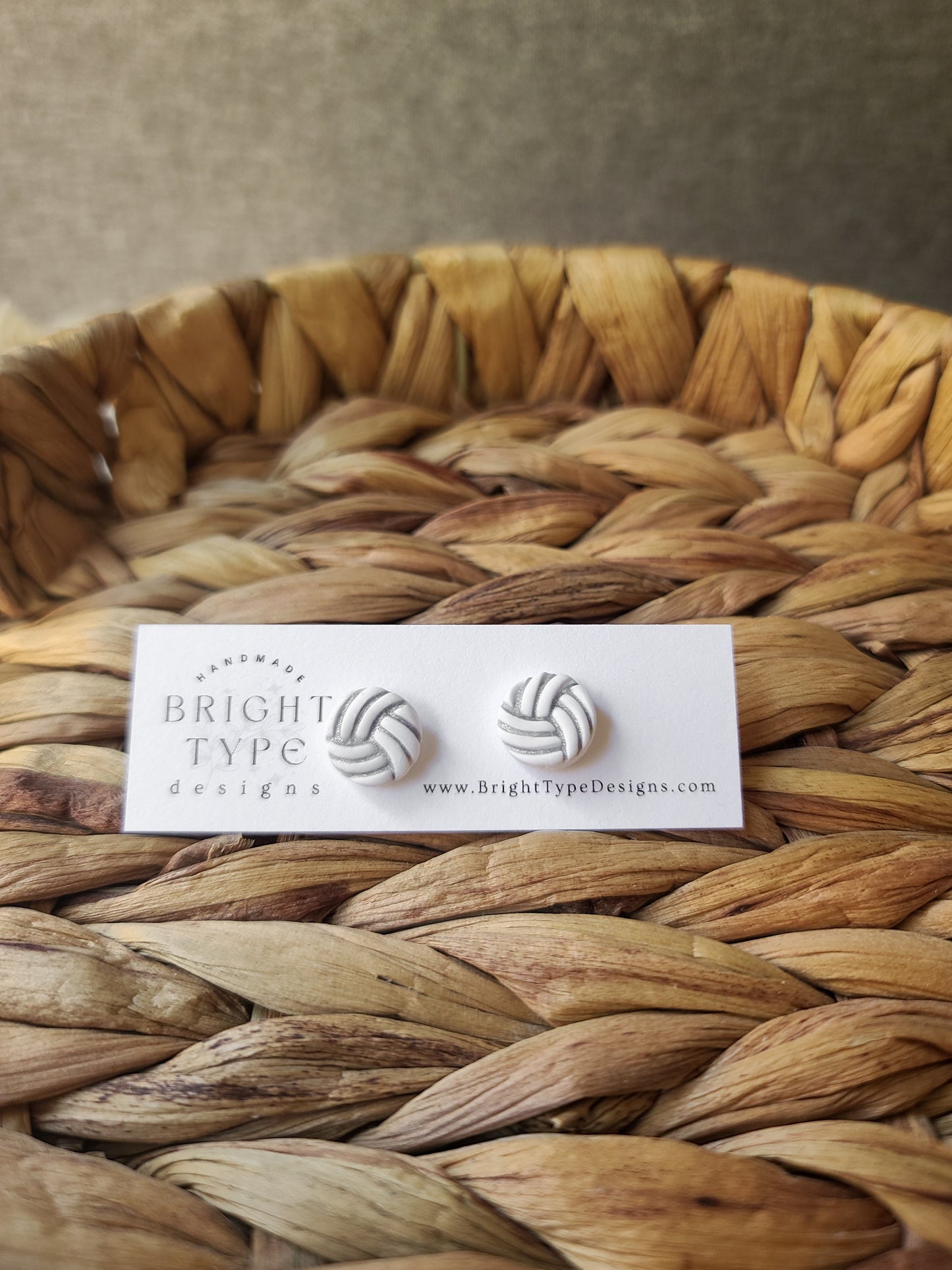 Volleyball Earrings