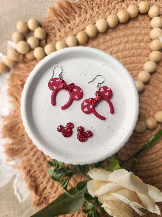 Red Heart Mickey Ears