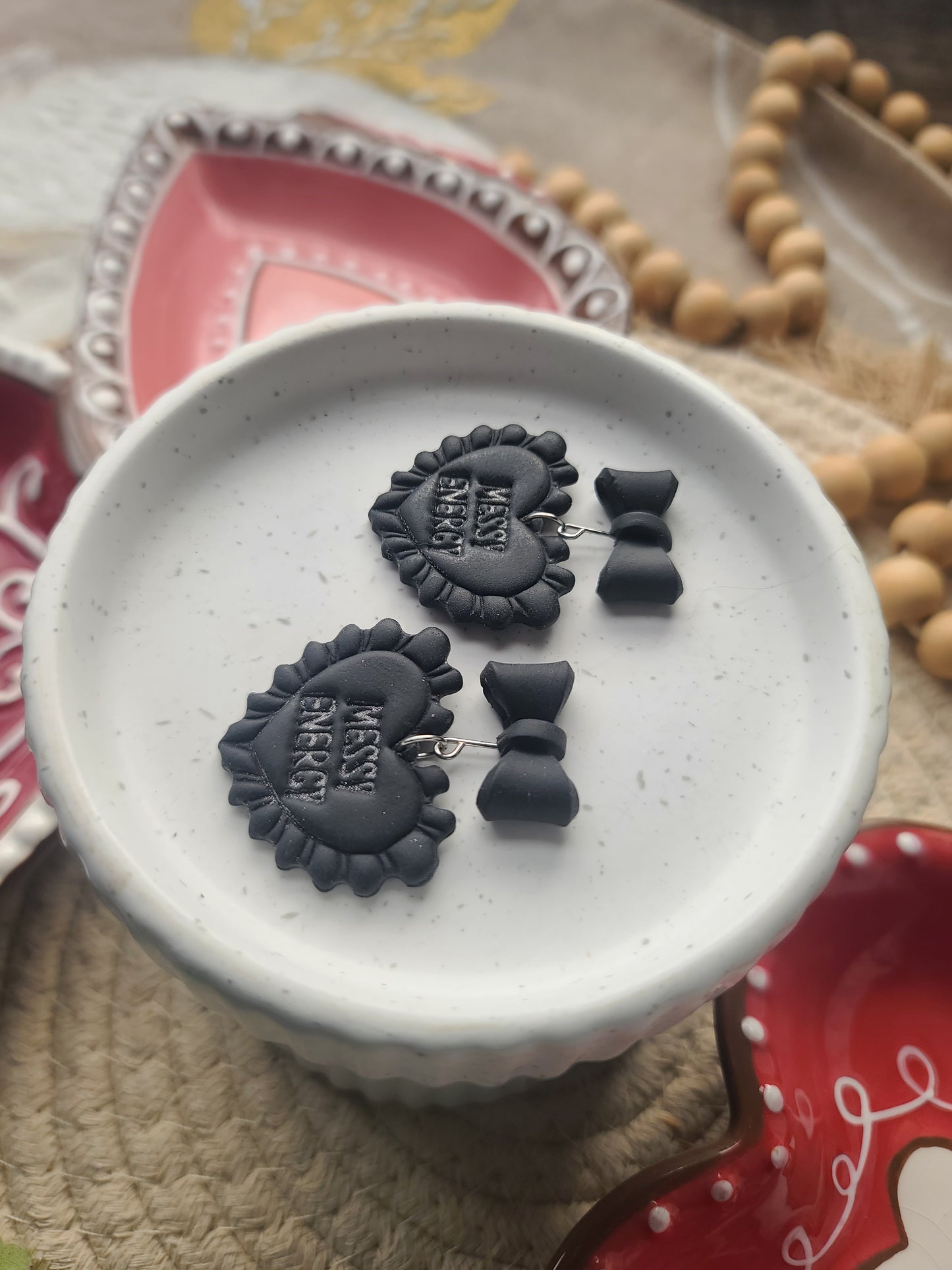 MESSY ENERGY (Red or Black) Spicy Valentine's Hearts