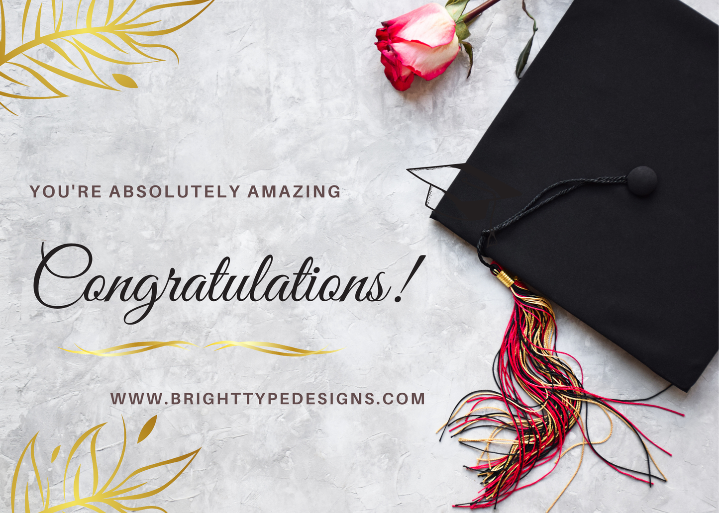 Gift Card for Graduate- Hat