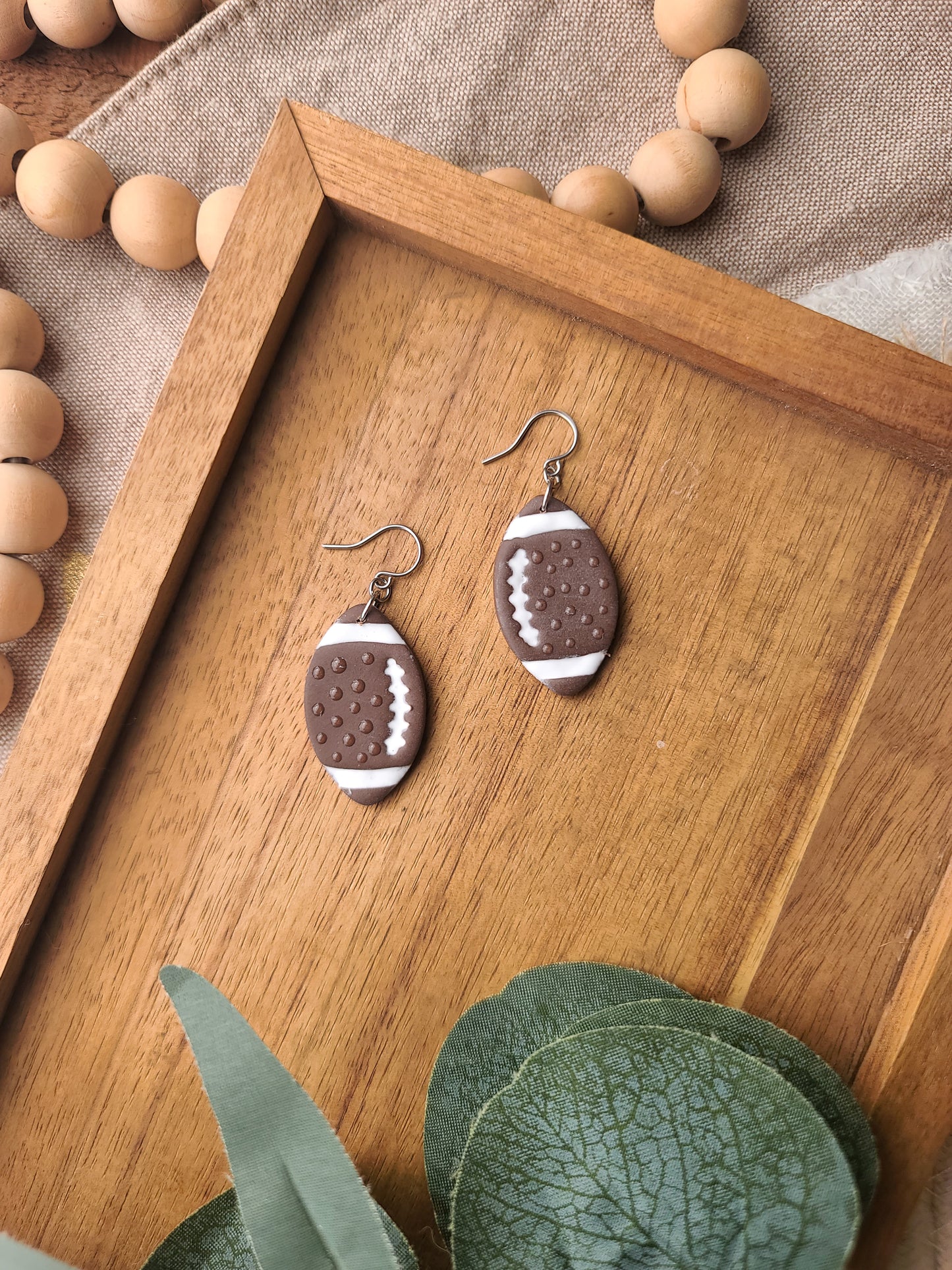 Football Earrings