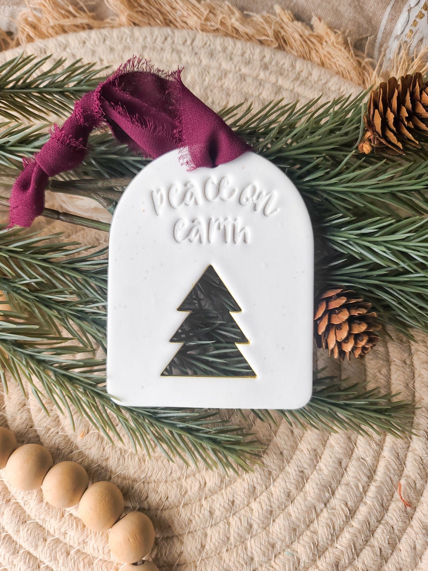 Peace on Earth Ornament