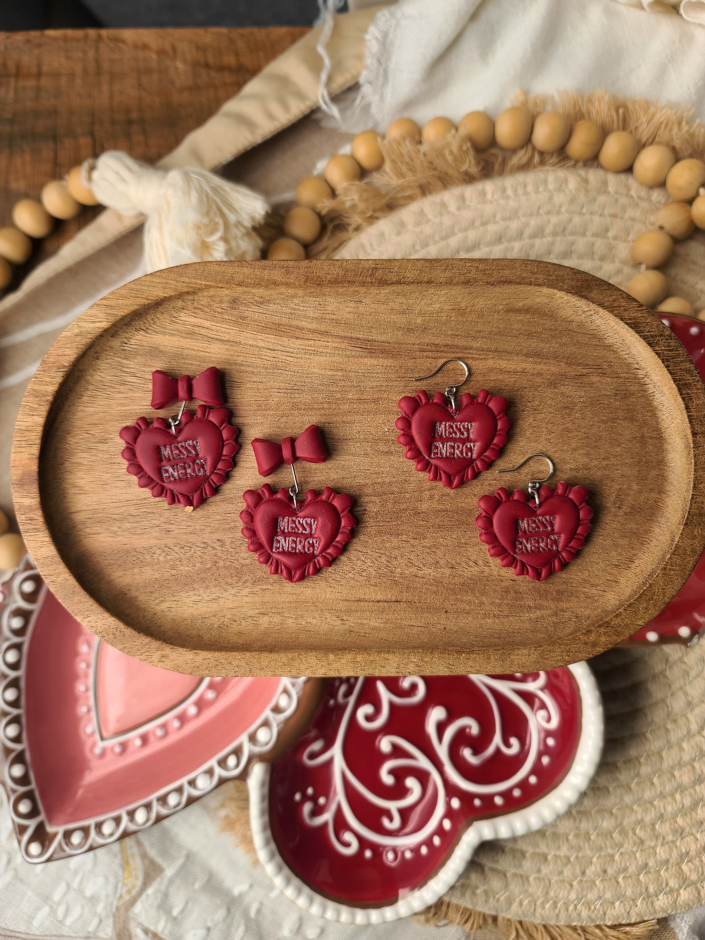 MESSY ENERGY (Red or Black) Spicy Valentine's Hearts