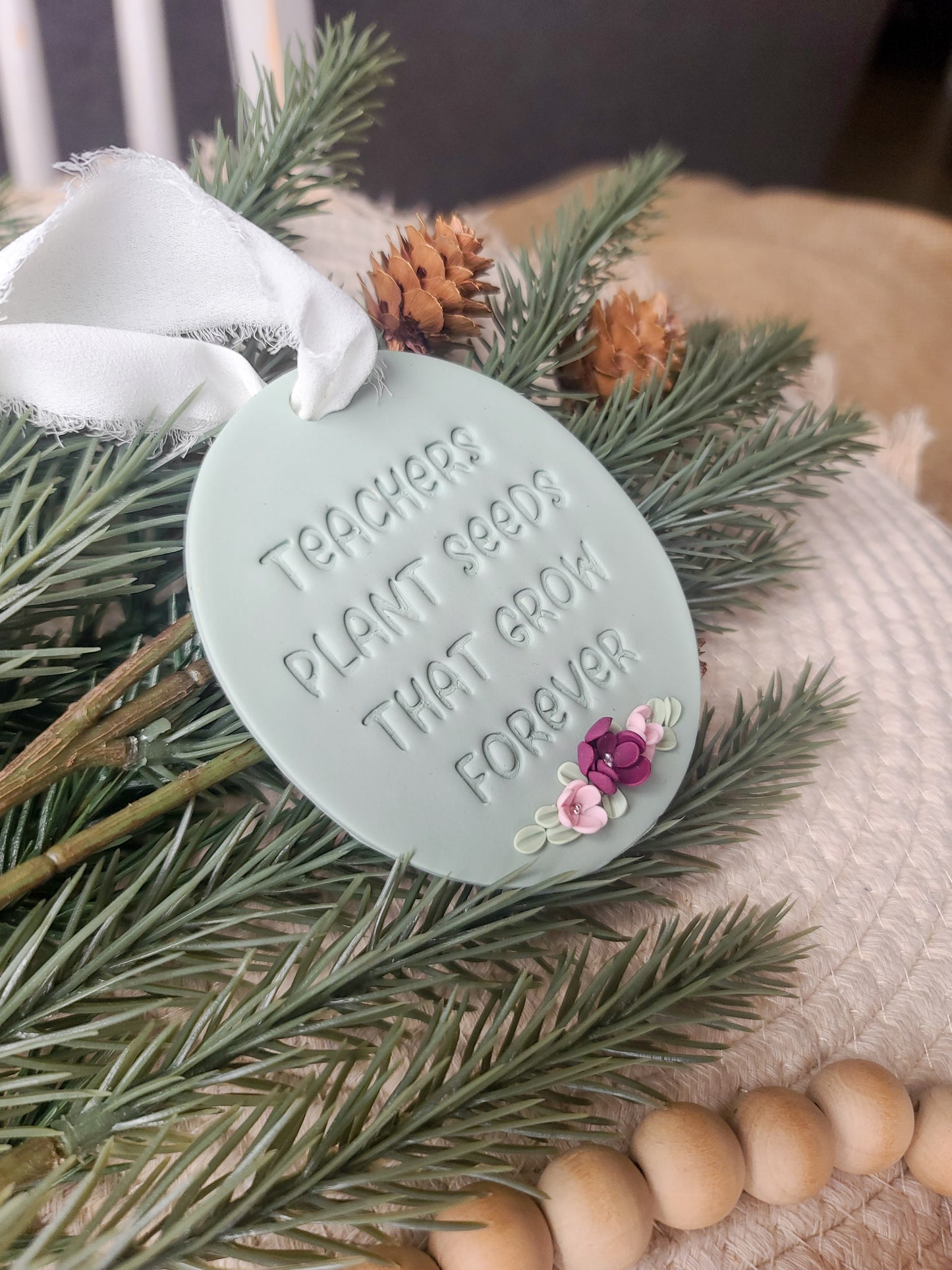 Teachers Plant Seeds Ornament