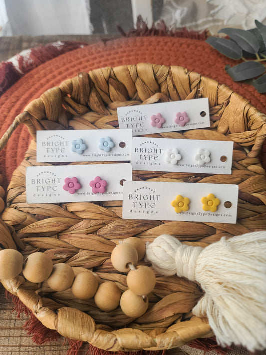 Simple Flower Studs