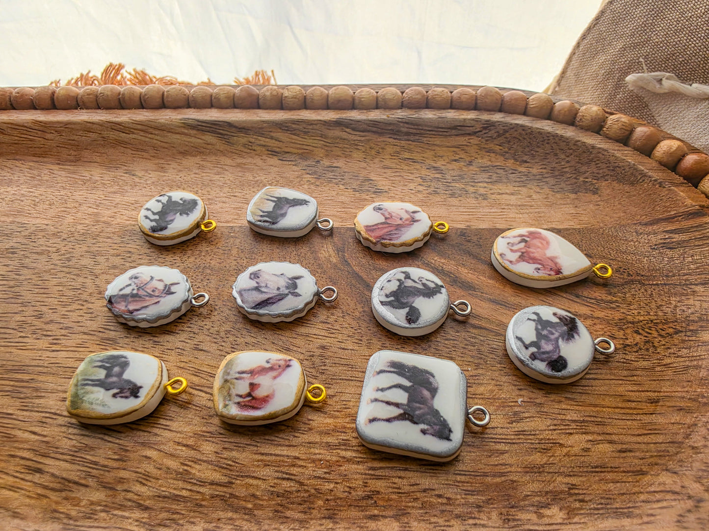 Charm Bar Charms - Horses