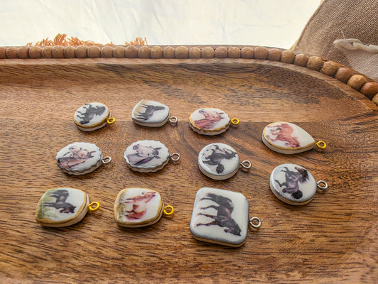 Charm Bar Charms - Horses