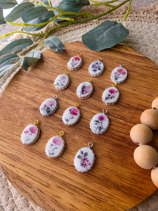 Charm Bar Charms - Birth Flowers