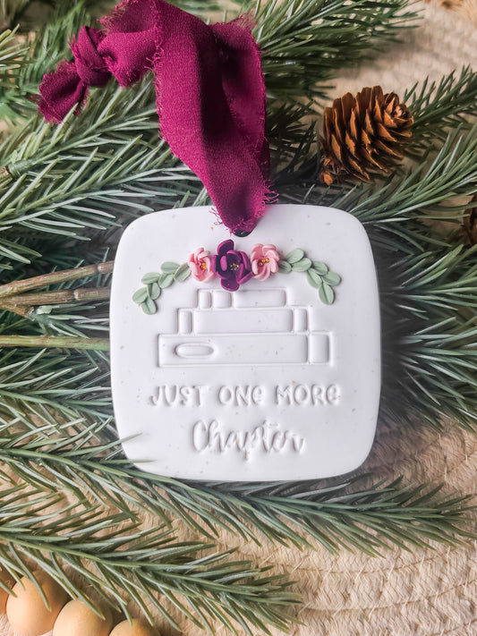 One More Chapter Ornament