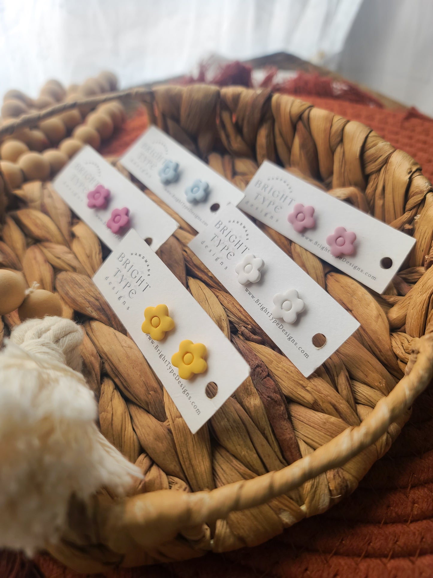 Simple Flower Studs