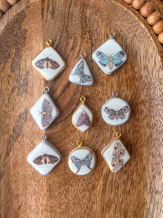 Charm Bar Charms - Colorful Butterflies