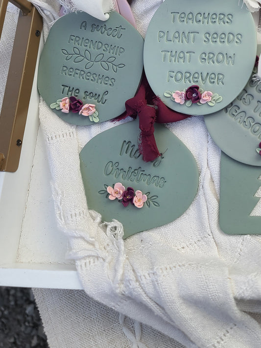 Merry Christmas Ornament