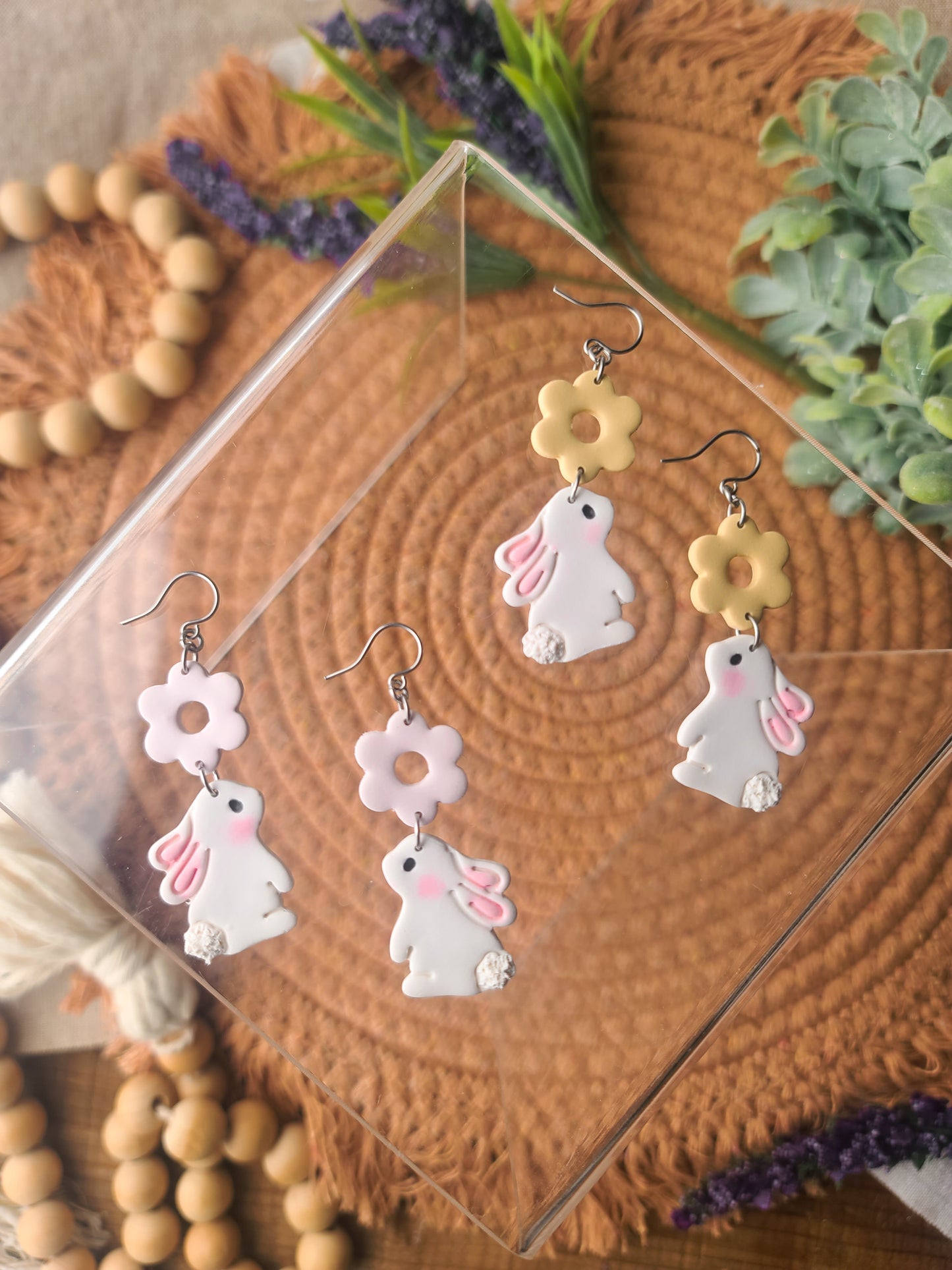 White Cottontail Bunnies