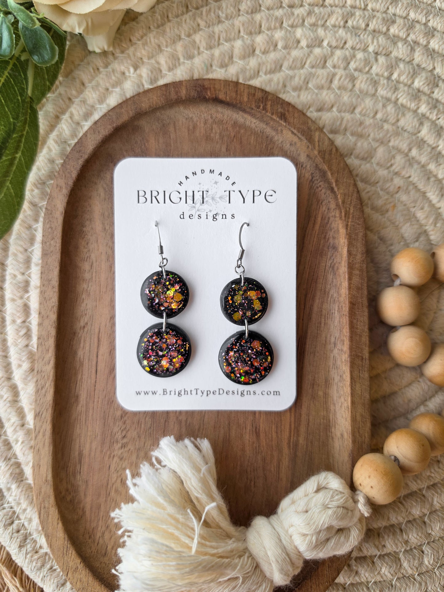 Holographic Sparkle Dangles