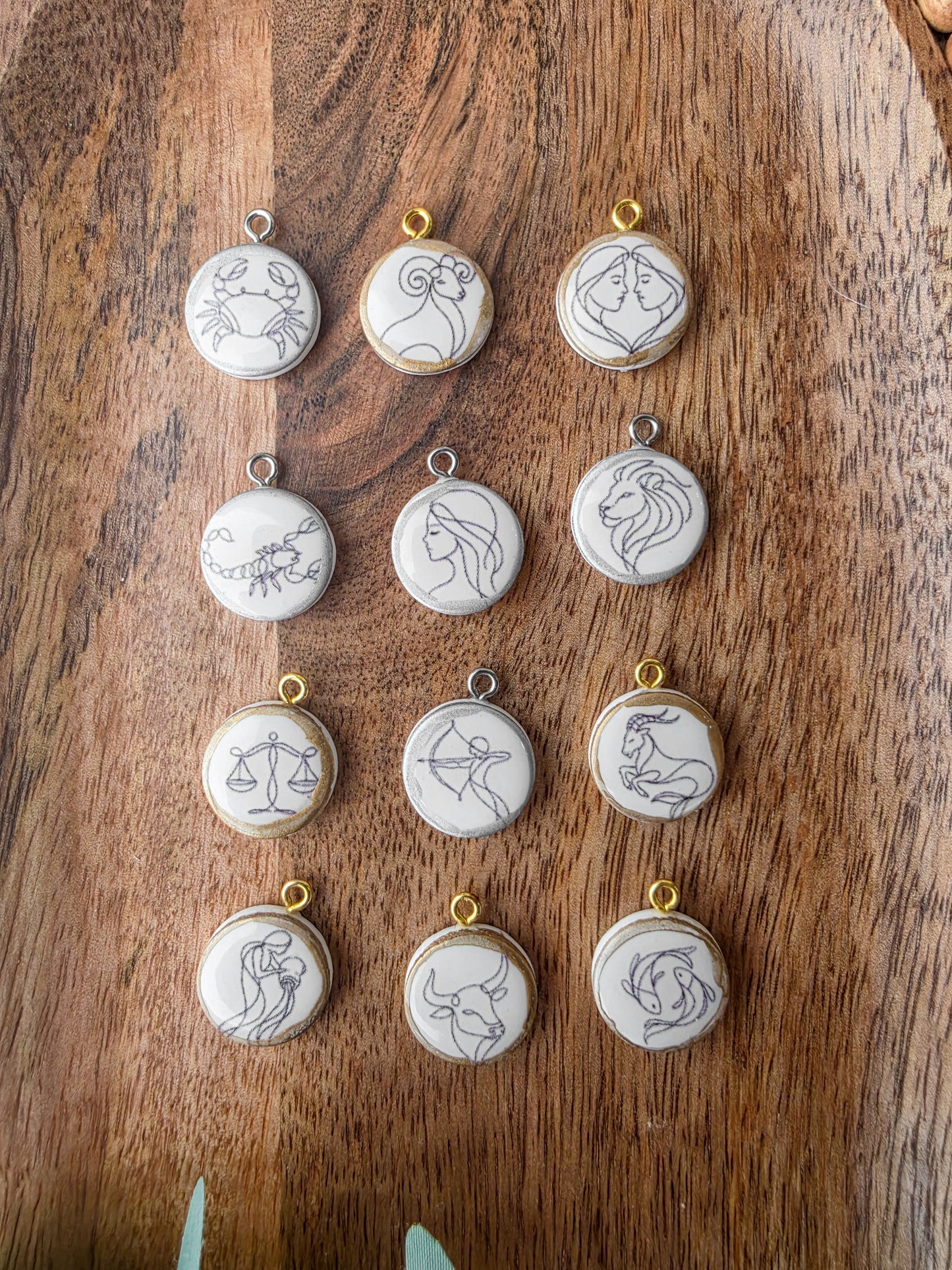 Charm Bar Charms - Zodiac Signs