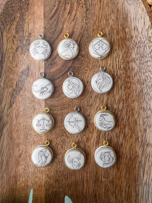 Charm Bar Charms - Zodiac Signs