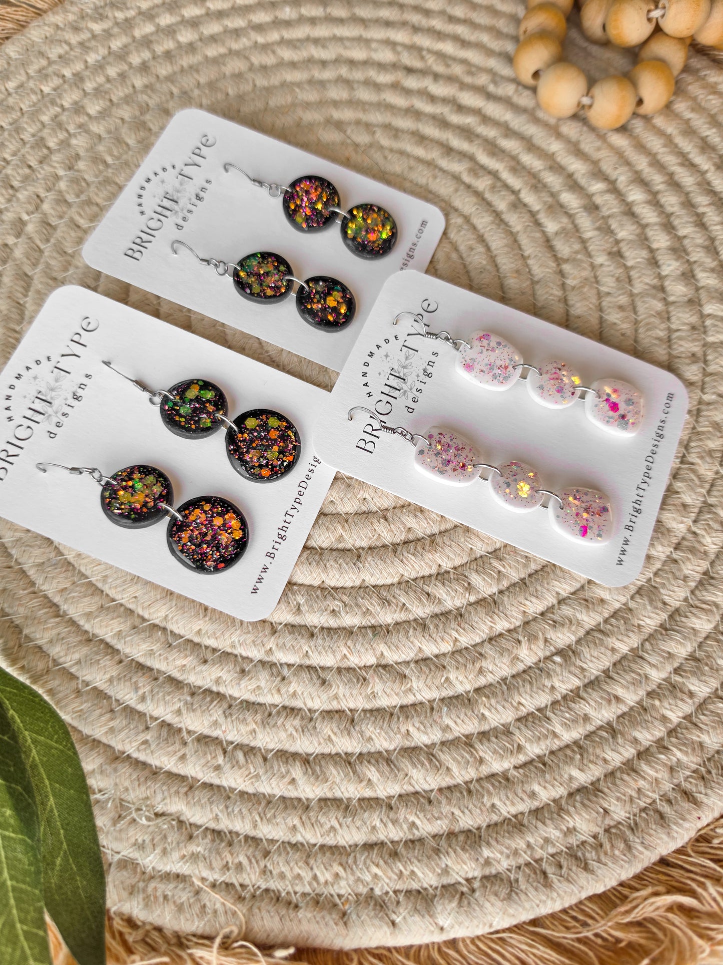 Holographic Sparkle Dangles