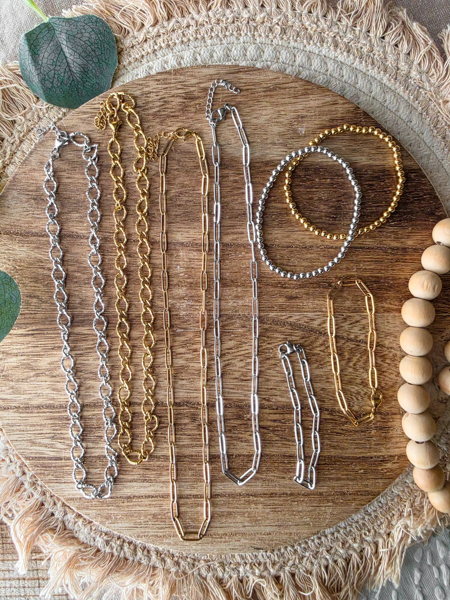 Charm Bar Necklaces & Bracelets