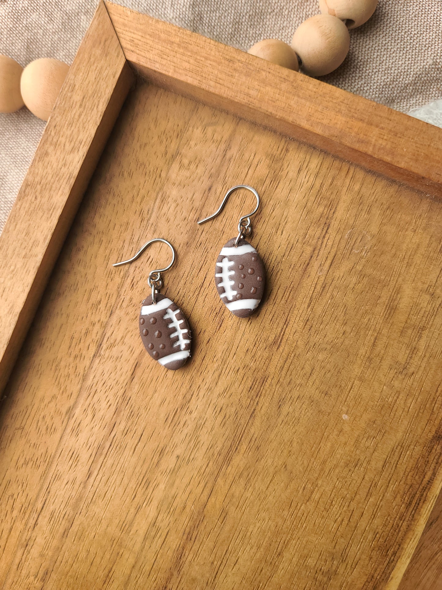 Football Earrings