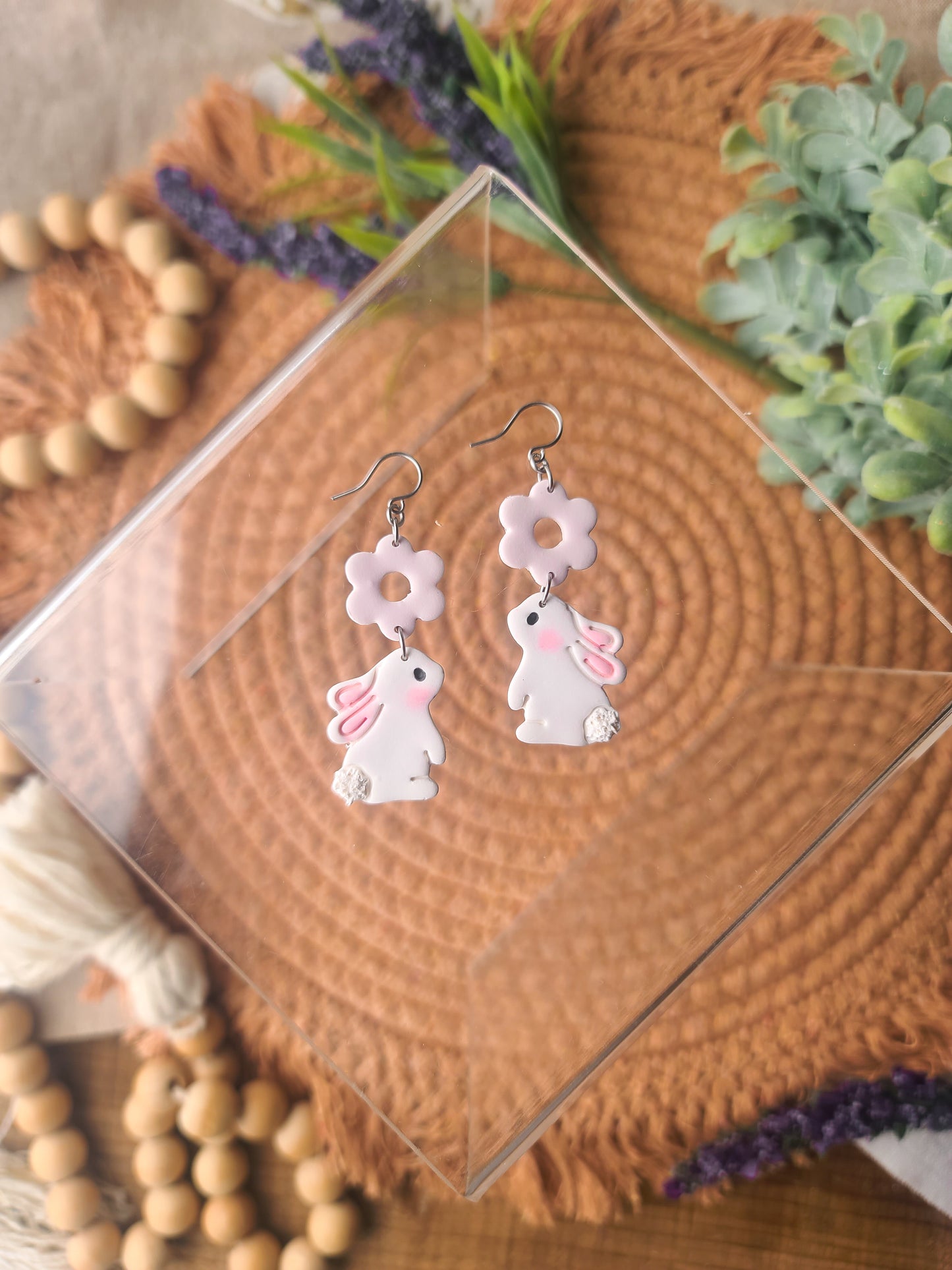 White Cottontail Bunnies