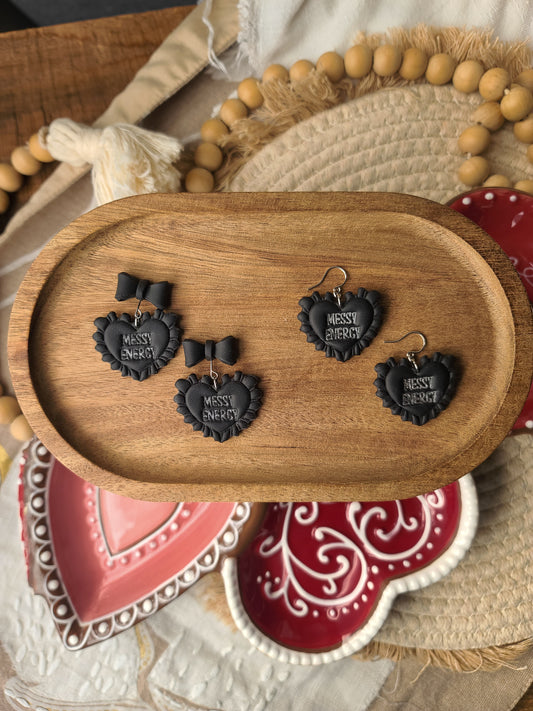 MESSY ENERGY (Red or Black) Spicy Valentine's Hearts