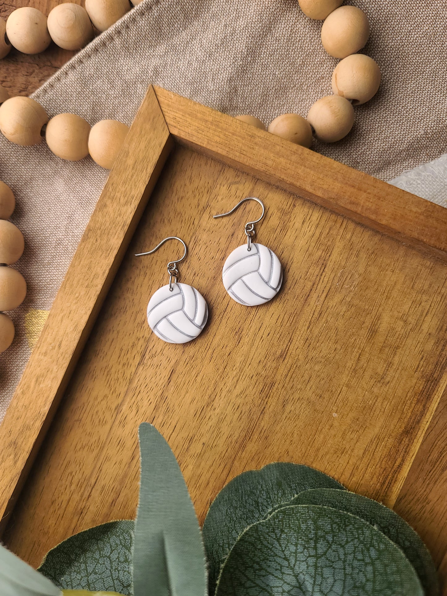 Volleyball Earrings