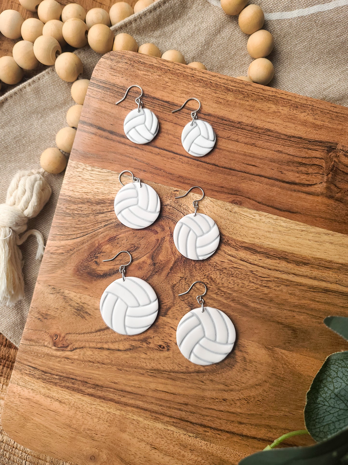 Volleyball Earrings