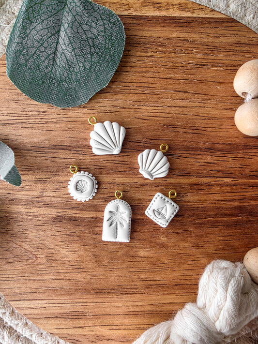 Charm Bar Charms - Neutral Beachy