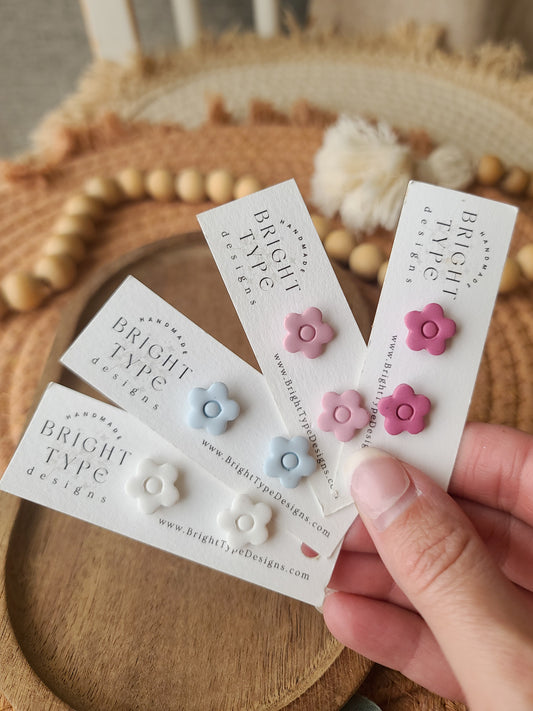 Simple Flower Studs