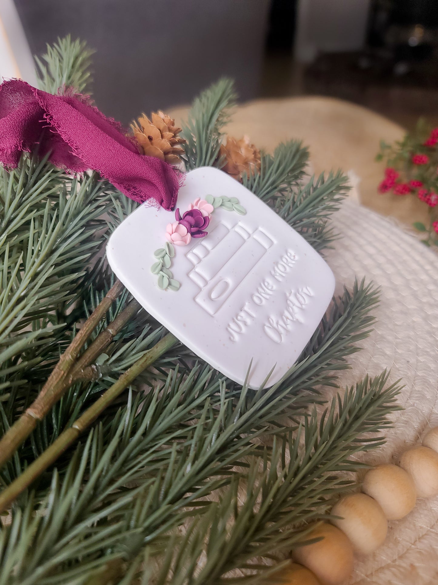 One More Chapter Ornament