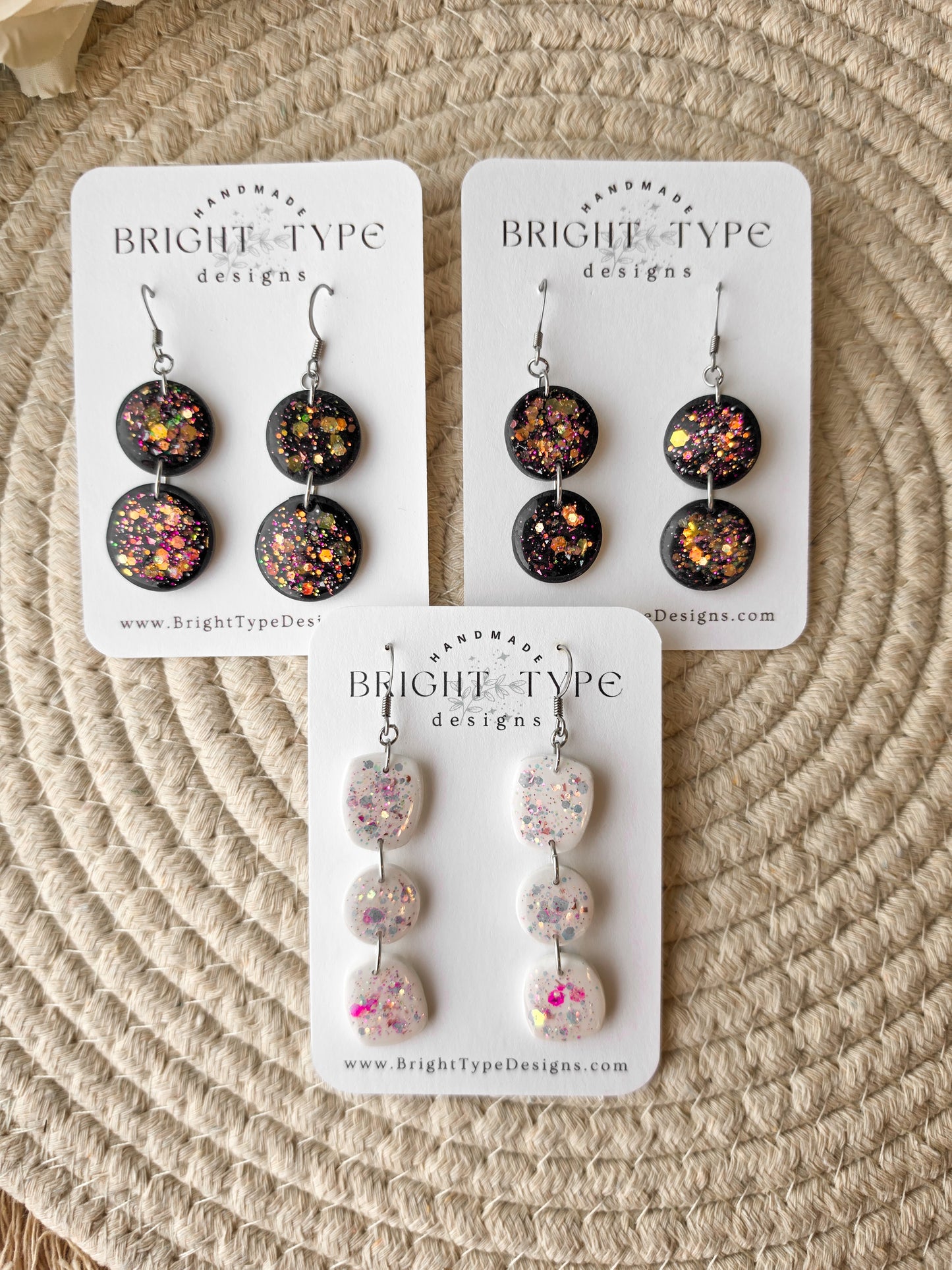 Holographic Sparkle Dangles