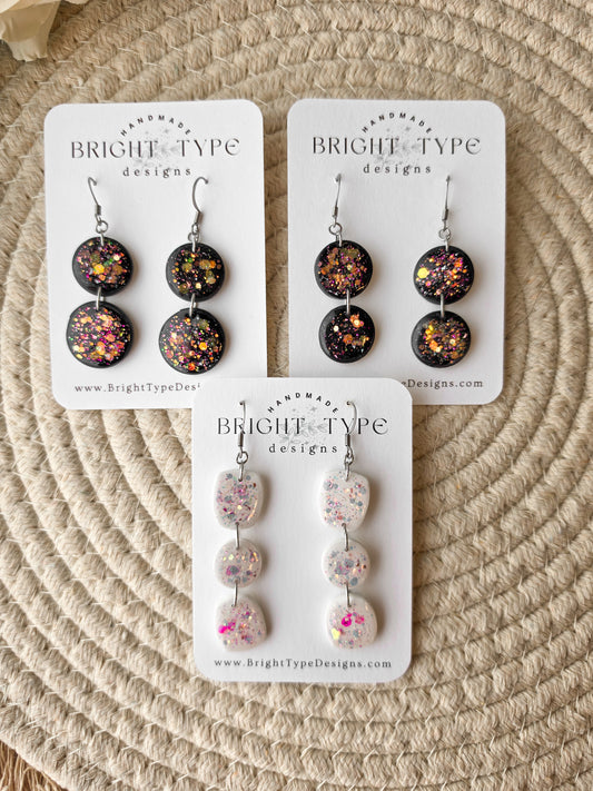 Holographic Sparkle Dangles