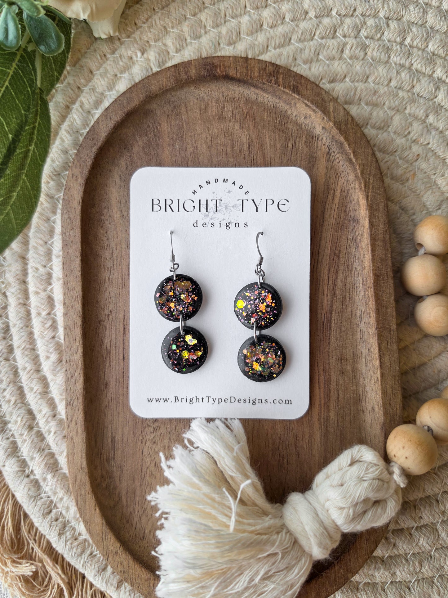 Holographic Sparkle Dangles
