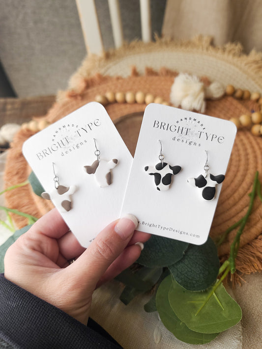 Cow Earrings
