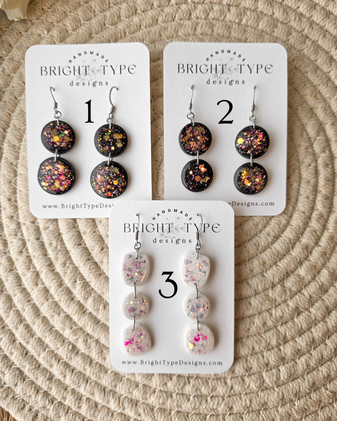 Holographic Sparkle Dangles