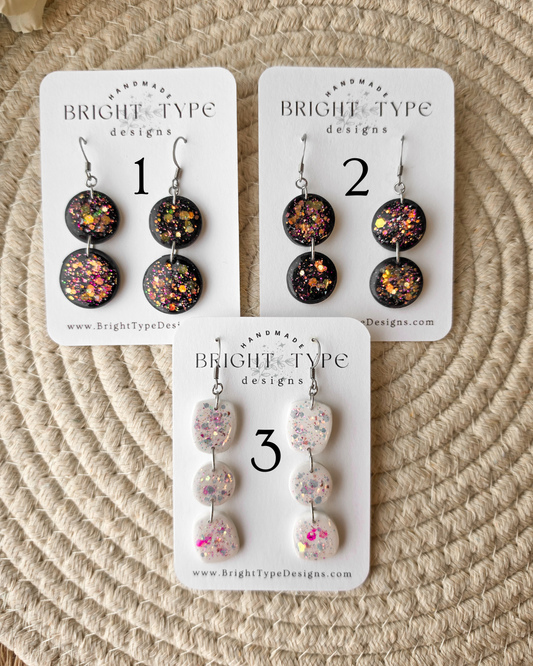 Holographic Sparkle Dangles