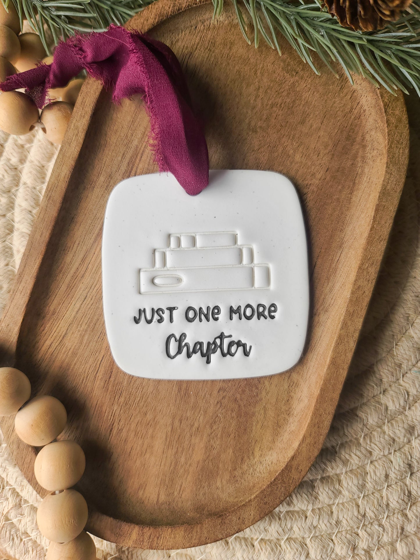 One More Chapter Ornament
