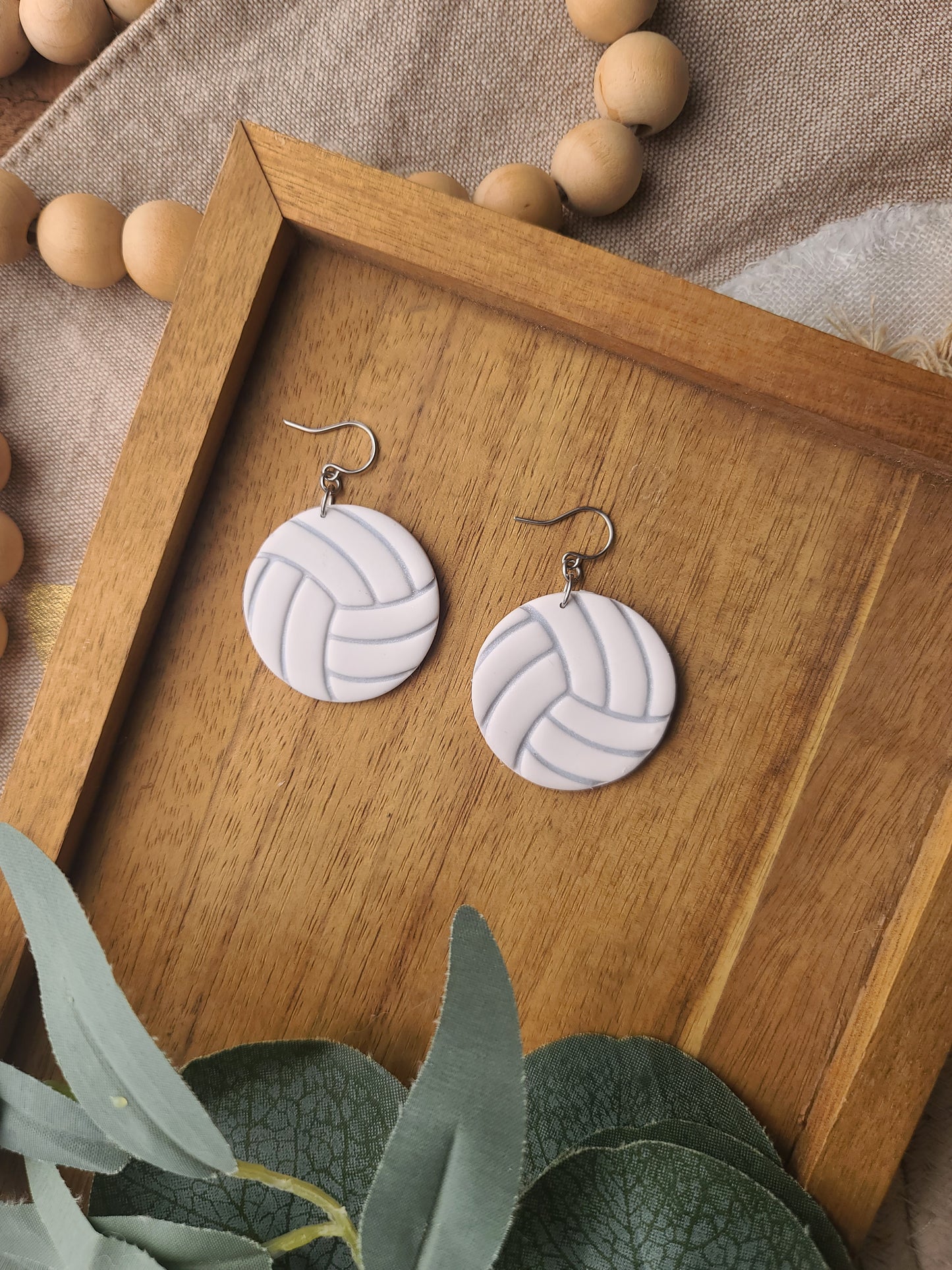 Volleyball Earrings